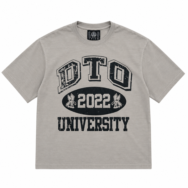 Grey University Tee
