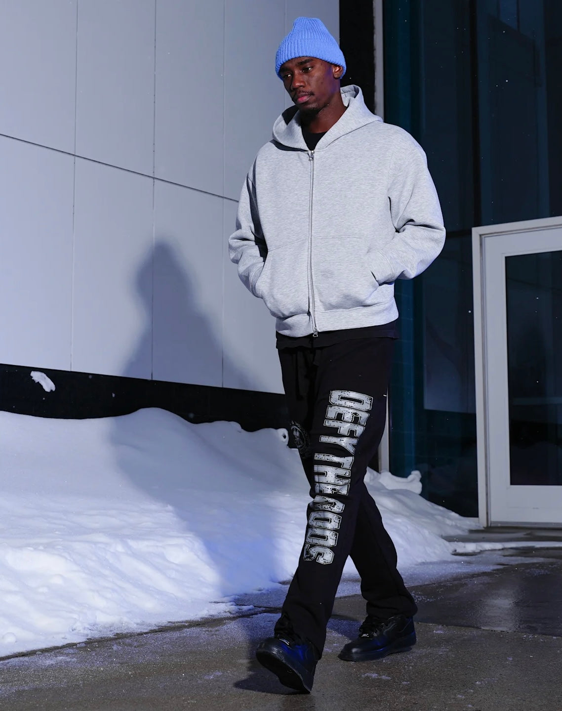 Black University Sweats