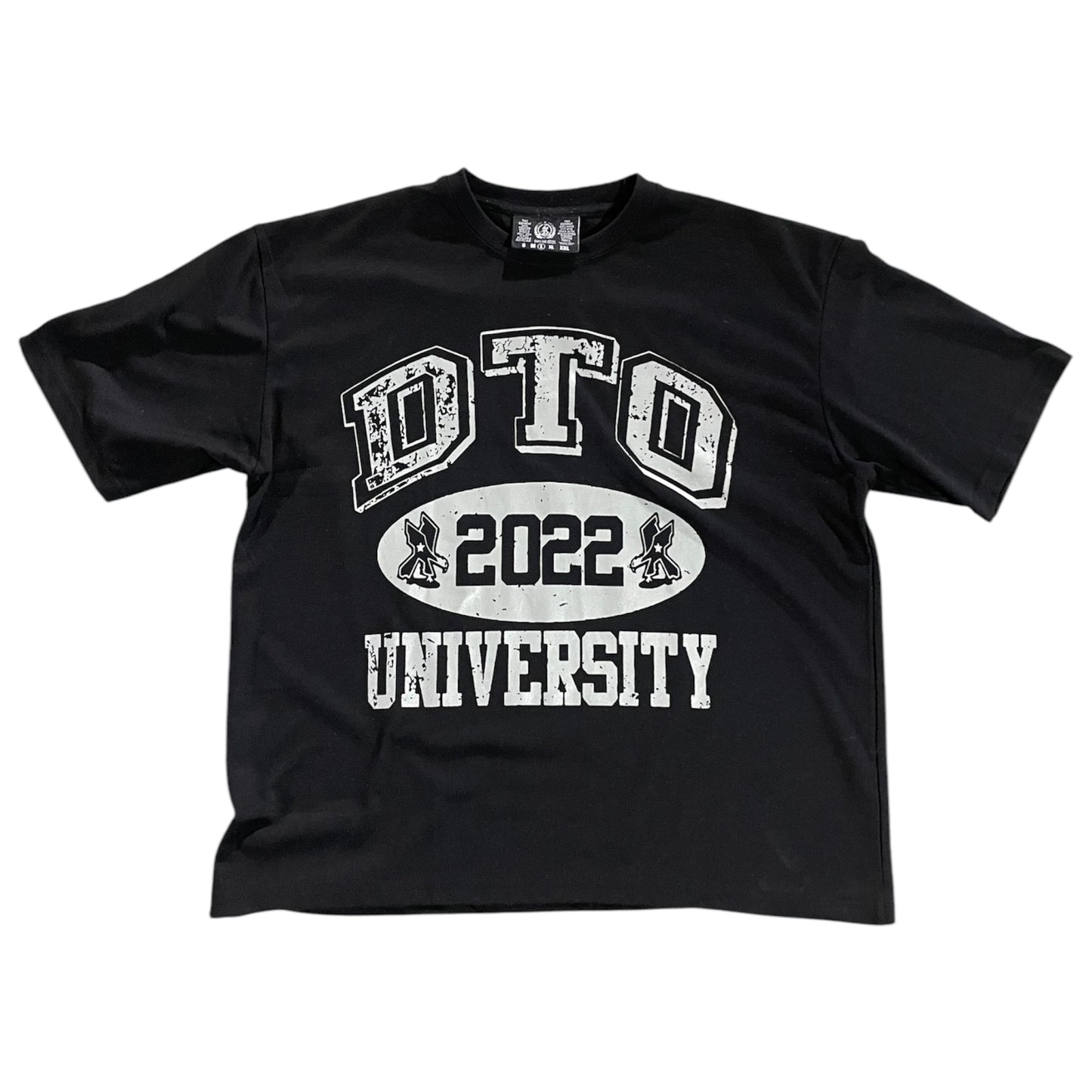 Black University Tee